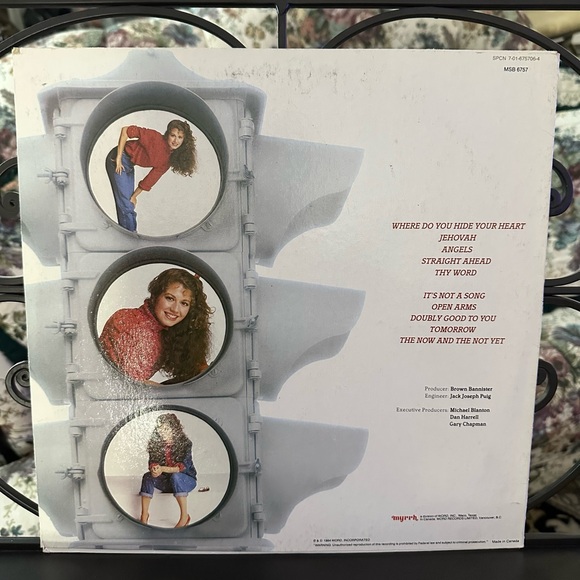 AMY GRANT 'Straight Ahead' Vinyl LP Record 1984 MSB6757 - Picture 2 of 10